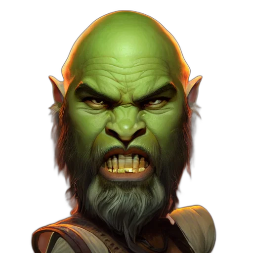 face, mask, staff, creature, fantasy art, concept art, photorealistic, comic book art transparent PNG cut-out