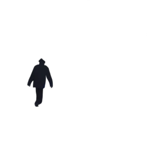 jacket, robot, umbrella, staff transparent PNG cut-out
