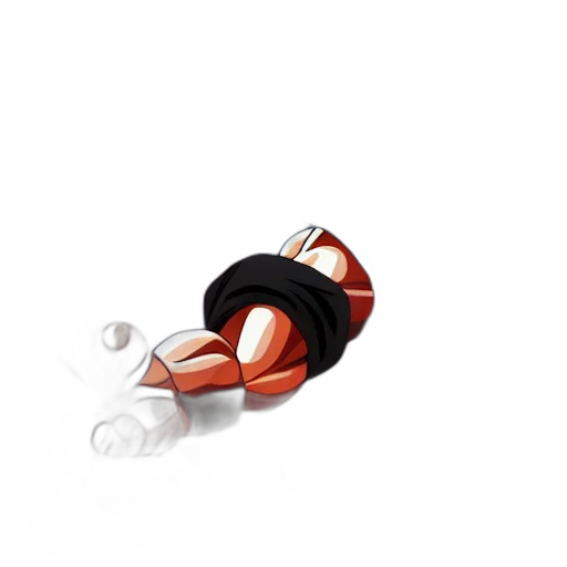 shoes, robot, jewelry, weapon, 3d render, concept art, pixel art, goku transparent PNG cut-out