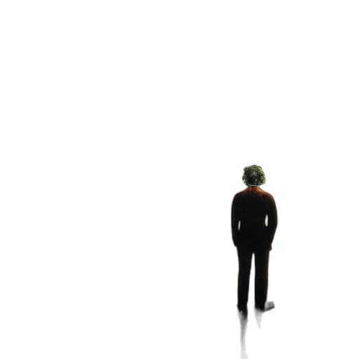 staff, robot, creature, jacket transparent PNG cut-out