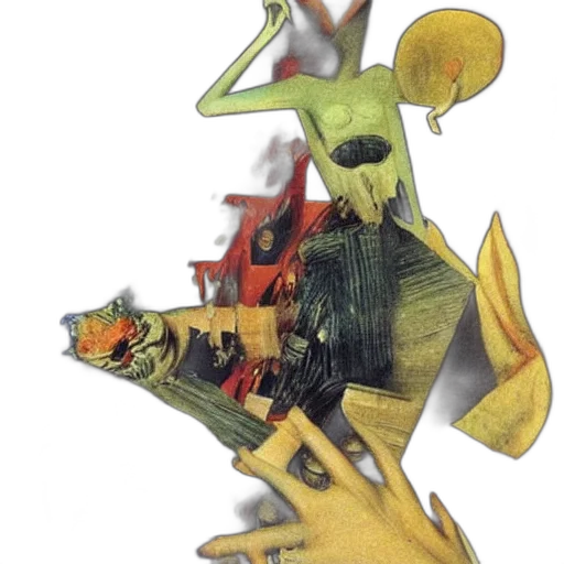 robot, mask, dragon, weapon transparent PNG cut-out