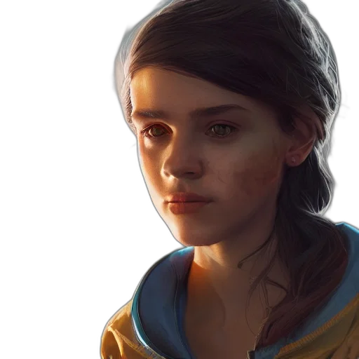 face, jacket, photorealistic, concept art, fantasy art, oil painting, blue, golden transparent PNG cut-out