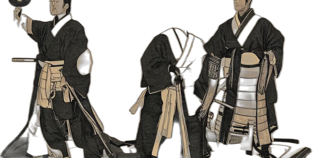 jacket, dress, staff, weapon transparent PNG cut-out