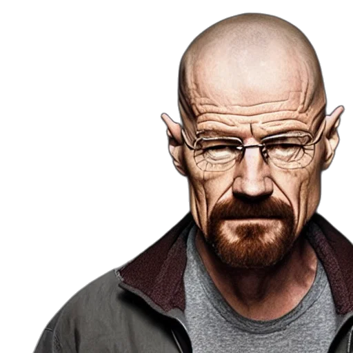jacket, face, photorealistic, walter transparent PNG cut-out
