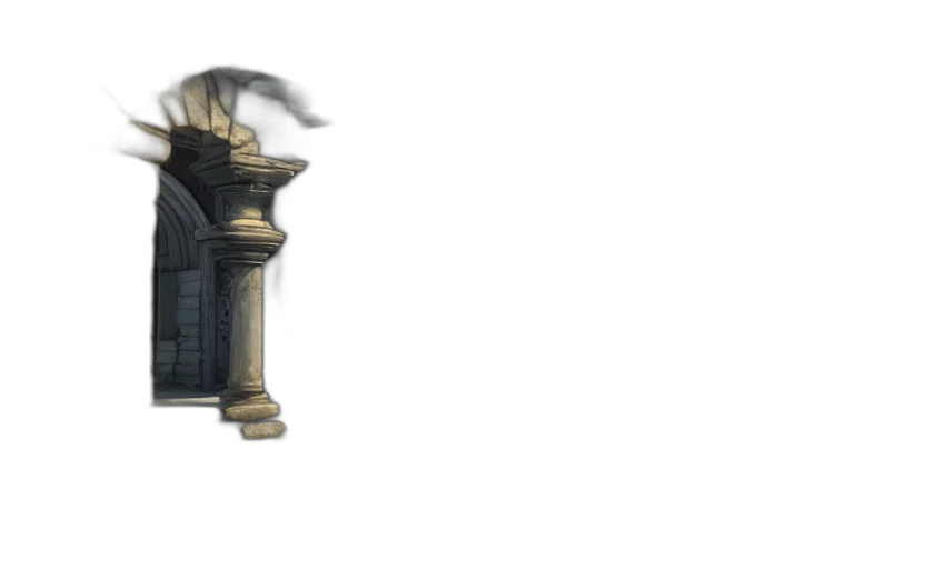 building, crown, weapon, furniture transparent PNG cut-out