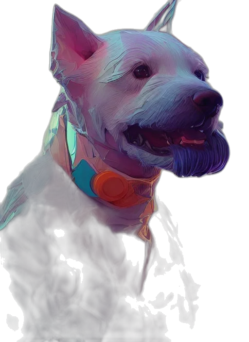 animal, face, creature, staff, concept art, photorealistic, watercolor, fantasy art transparent PNG cut-out