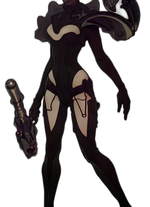 robot, weapon, staff, concept art transparent PNG cut-out