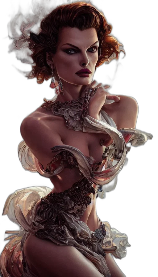 dress, jewelry, crown, mask transparent PNG cut-out