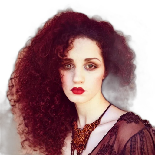 hair, photorealistic, cartoon, fantasy art, pixel art, red, vintage, arabian transparent PNG cut-out