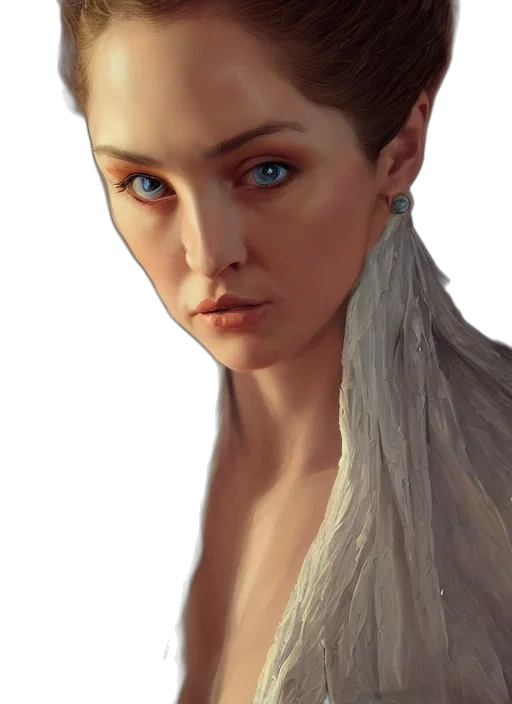 face, dragon, staff, jewelry transparent PNG cut-out