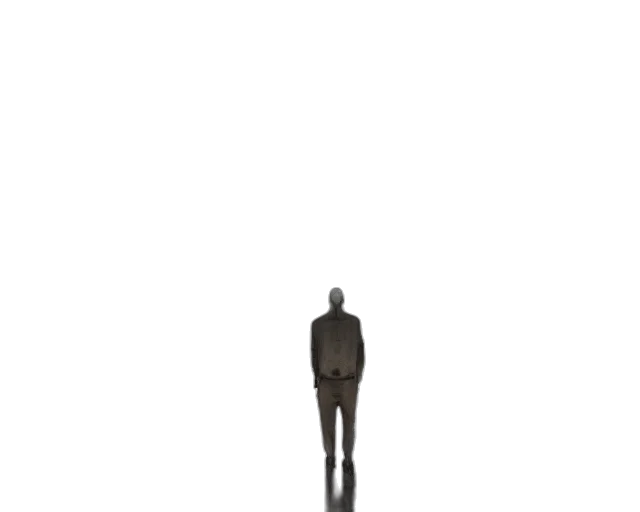 staff, robot, jacket, umbrella transparent PNG cut-out