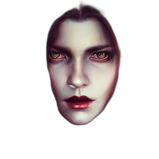 face, mask, jewelry, creature, fantasy art, photorealistic, concept art, pixel art transparent PNG cut-out