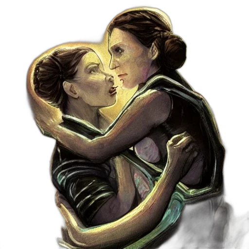comic book art, concept art, watercolor, photorealistic transparent PNG cut-out