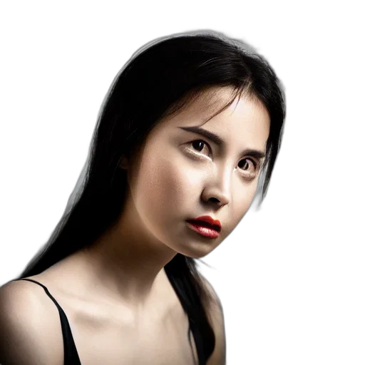 face, jewelry, hair, mask transparent PNG cut-out