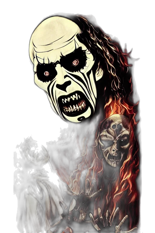 mask, face, comic book art, concept art transparent PNG cut-out