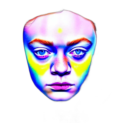 face, mask, robot, crown transparent PNG cut-out
