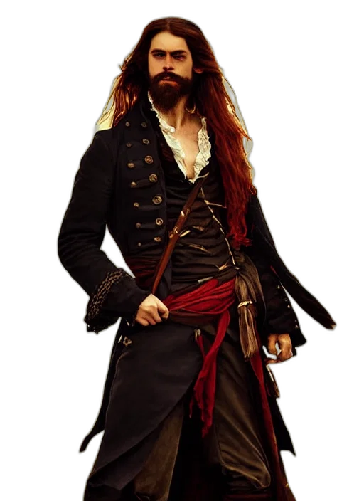 jacket, staff, concept art, photorealistic transparent PNG cut-out