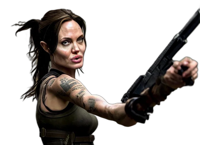 weapon, concept art, photorealistic, comic book art transparent PNG cut-out