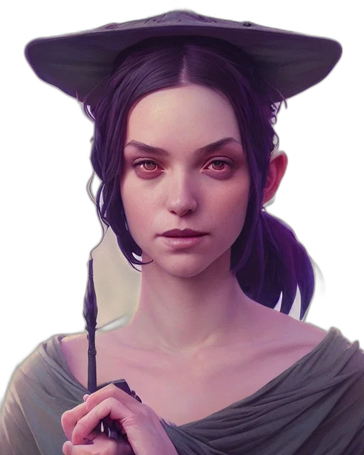 face, staff, mask, jewelry, fantasy art, concept art, photorealistic, oil painting transparent PNG cut-out