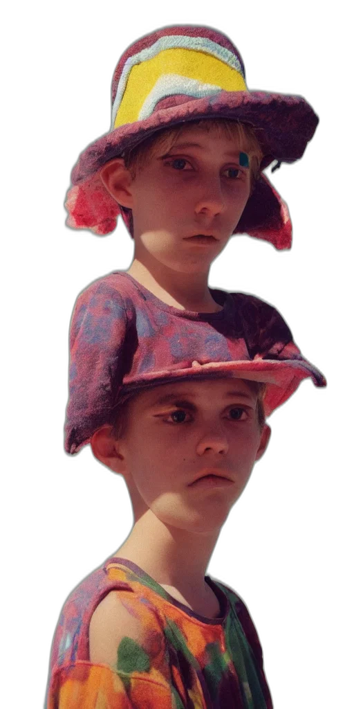 hat, face, dress, crown, photorealistic, 3d render, oil painting, concept art transparent PNG cut-out