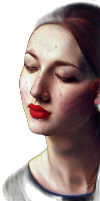 face, mask, jewelry, crown, photorealistic, oil painting, 3d render, fantasy art transparent PNG cut-out
