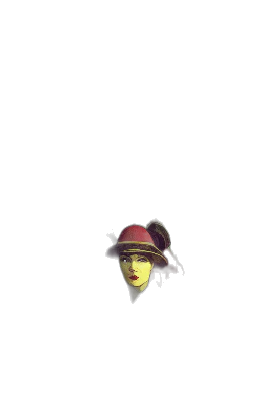 hat, face, mask, staff transparent PNG cut-out
