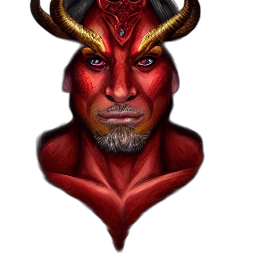 mask, face, dragon, fantasy art, concept art, photorealistic, comic book art, red transparent PNG cut-out