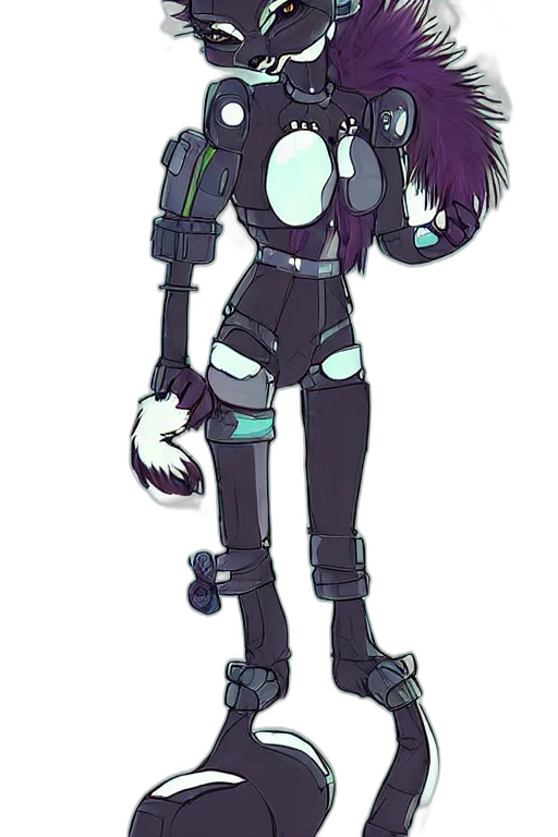 robot, staff, weapon, cyberpunk, concept art, cartoon, pixel art, monochrome transparent PNG cut-out