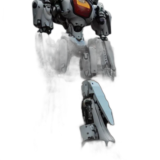 robot, weapon, staff, concept art, 3d render, fantasy art, comic book art, mecha transparent PNG cut-out