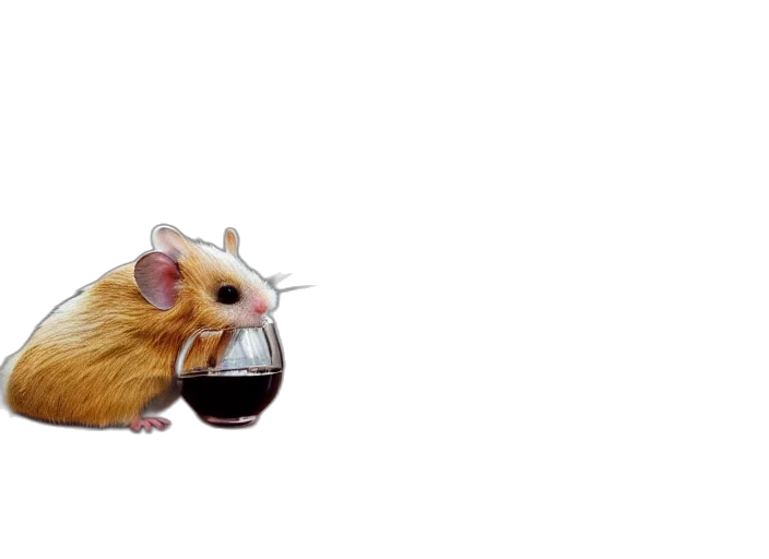 animal, food, bottle, 3d render, concept art, photorealistic, photo, hamsters transparent PNG cut-out