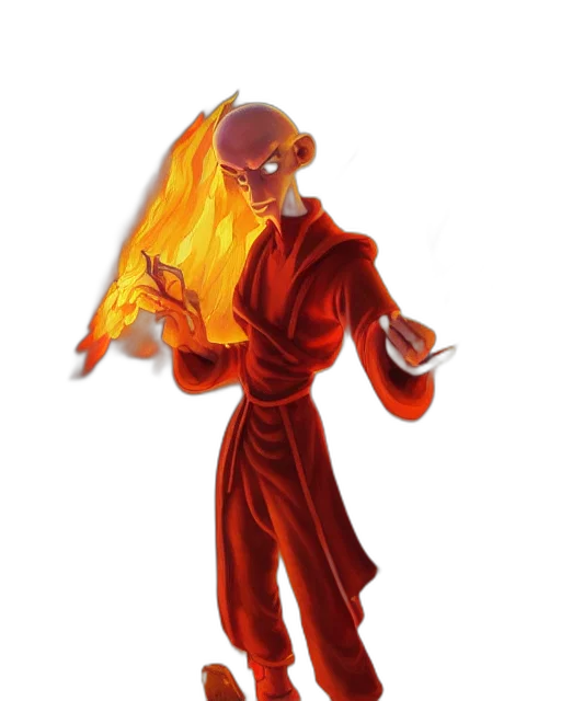 staff, sword, concept art, fantasy art, pixel art, comic book art, fire, red transparent PNG cut-out