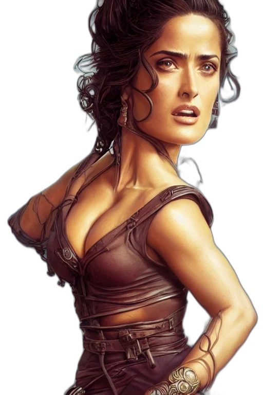 dress, jewelry, face, fantasy art transparent PNG cut-out