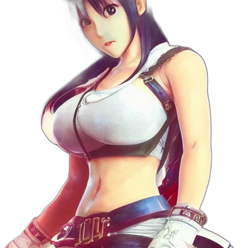 weapon, concept art, anime, 3d render transparent PNG cut-out