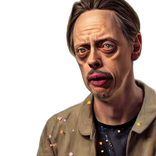 face, jacket, photorealistic, concept art transparent PNG cut-out