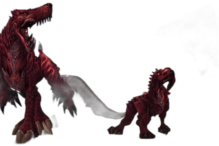 dragon, creature, concept art, 3d render transparent PNG cut-out