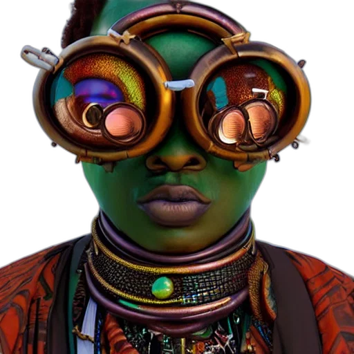 mask, face, jewelry, robot, concept art, 3d render, cyberpunk, photorealistic transparent PNG cut-out