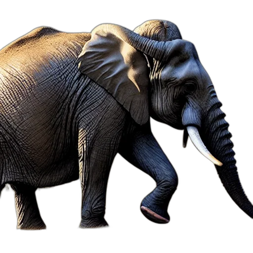 animal, creature, 3d render, concept art transparent PNG cut-out