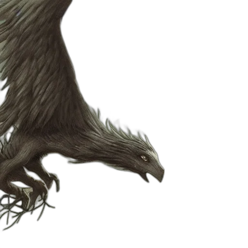 dragon, creature, animal, concept art transparent PNG cut-out