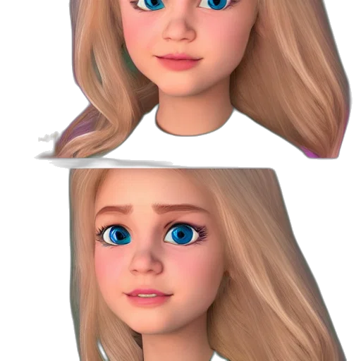 hair, face, crown, robot transparent PNG cut-out