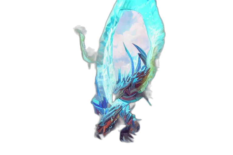 dragon, creature, animal, staff transparent PNG cut-out
