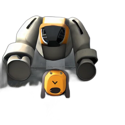 robot, car, mask, weapon transparent PNG cut-out