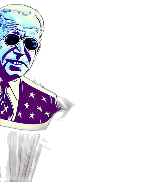 cartoon, comic book art, concept art, vaporwave transparent PNG cut-out