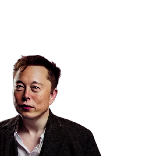 robot, face, creature, jacket, studio, photoshoot, chinese, elon transparent PNG cut-out