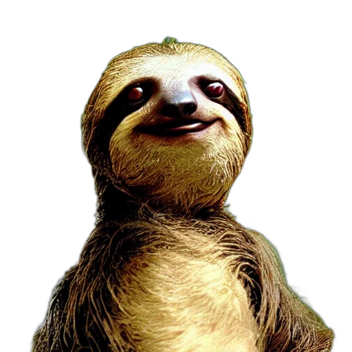 animal, creature, staff, face, photorealistic, concept art, 3d render, portrait transparent PNG cut-out