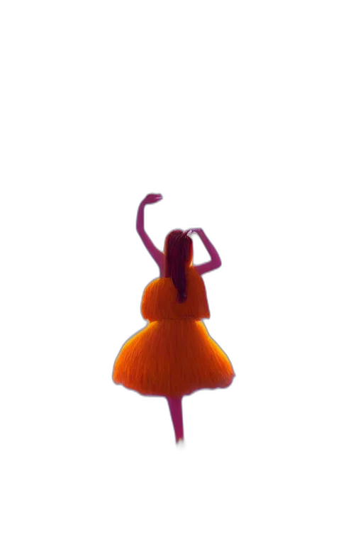 dress, staff, hat, hair, 3d render, concept art, pixel art, fantasy art transparent PNG cut-out