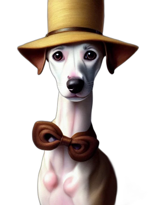 hat, staff, animal, face transparent PNG cut-out