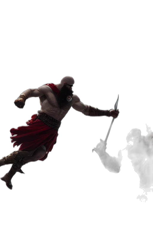 sword, weapon, staff, creature, concept art, fantasy art, 3d render, comic book art transparent PNG cut-out