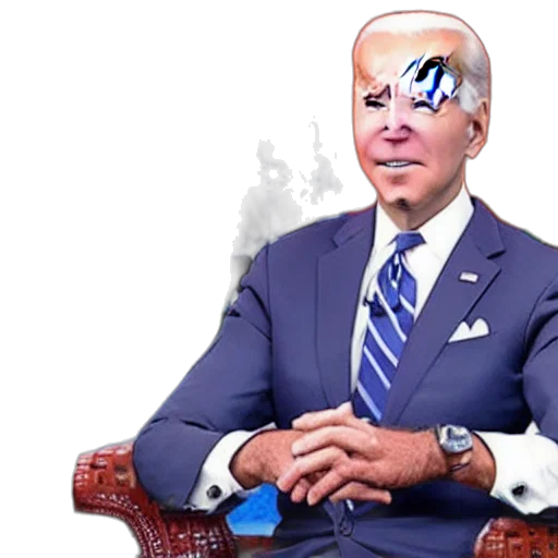 mask, creature, robot, face, vaporwave, joe, biden, minecraft transparent PNG cut-out