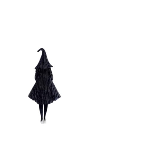 dress, hair, umbrella, animal transparent PNG cut-out