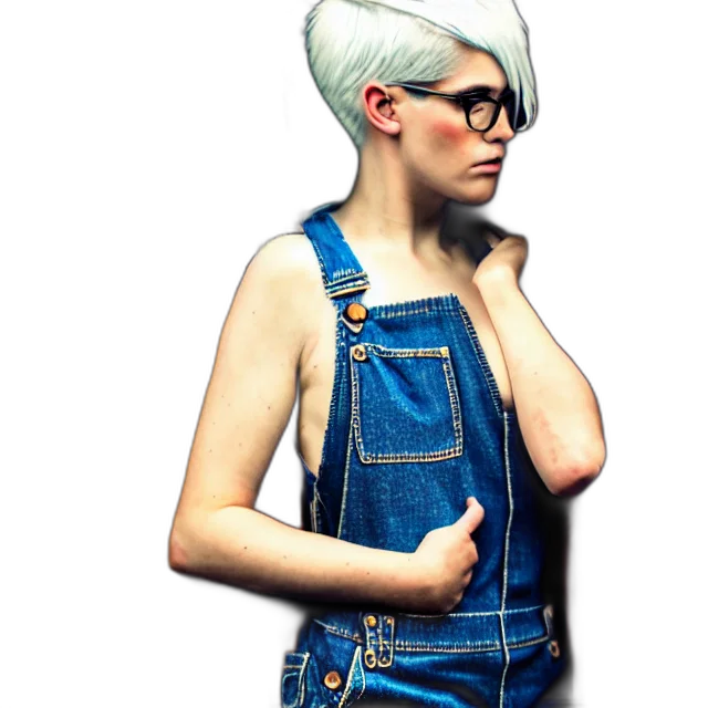 jacket, dress, concept art, photorealistic, 3d render, pixel art, blue, full transparent PNG cut-out